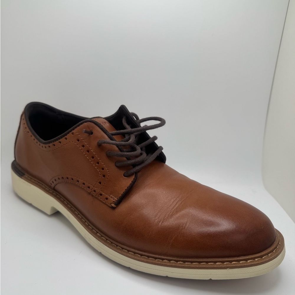 Cole Haan Grand Series Men's Tan Leather Oxfords size US 12 - Picture 2 of 10